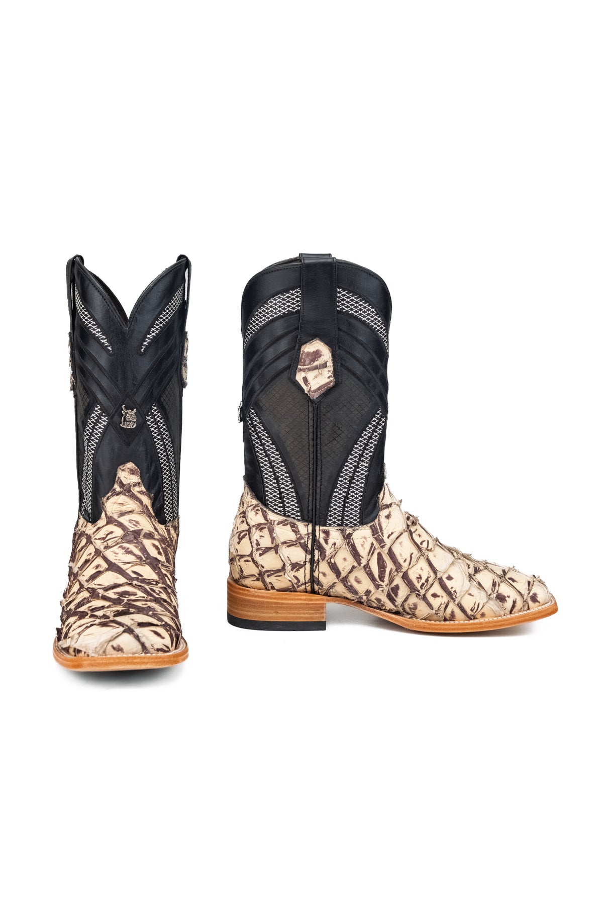 Monroe Pirarucu Square Toe Cowboy Boot