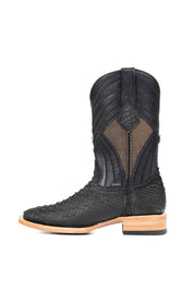 Monroe Python Exotic Square Toe Cowboy Boot