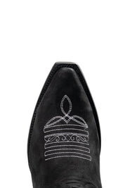 Alia Midi Red Bottom Snip Toe Cowgirl Boot