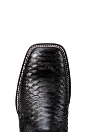 Python Versatile Red Bottom Square Toe Cowboy Boot