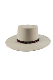 Rock'em Oval Topback Suede Hat