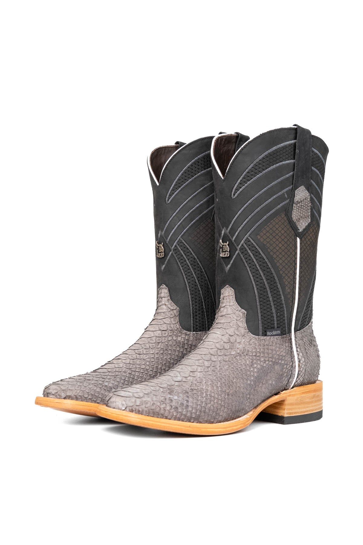 Monroe Python Square Toe Cowboy Boot
