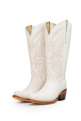 Sally Midi Wide Calf Snip Toe Cowgirl Boot