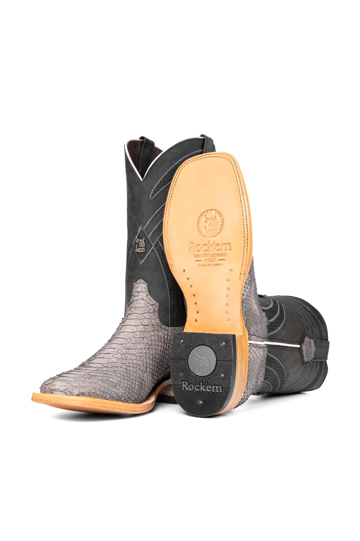 Monroe Python Square Toe Cowboy Boot