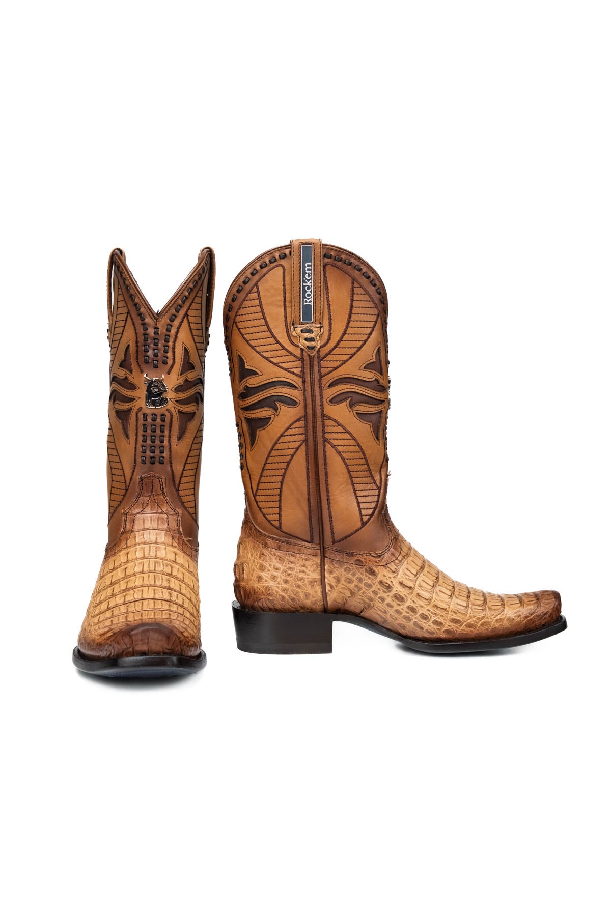 Caiman Belly Staterra Narrow Toe Cowboy Boot