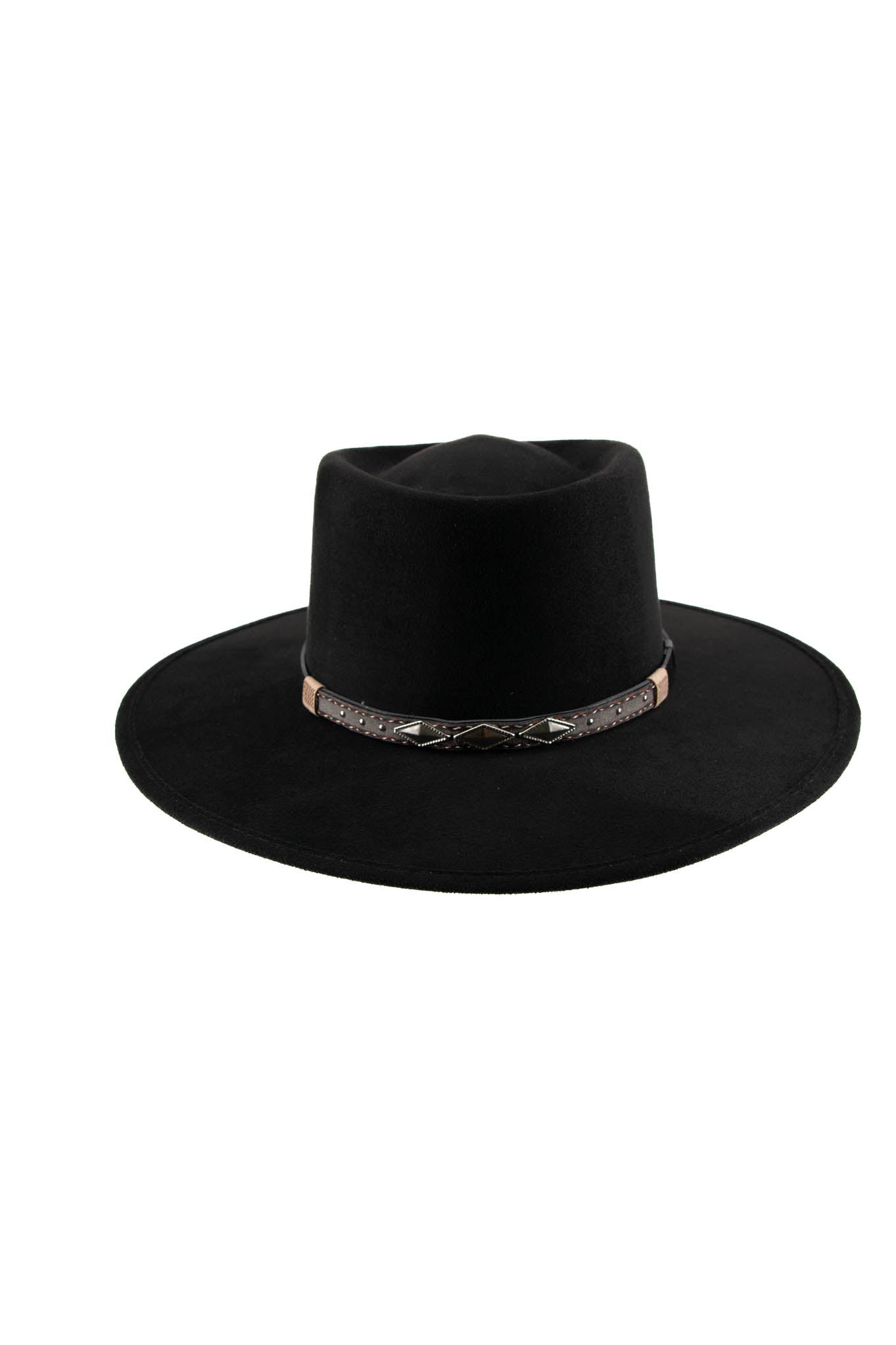 Rock'em Oval Topback Suede Hat