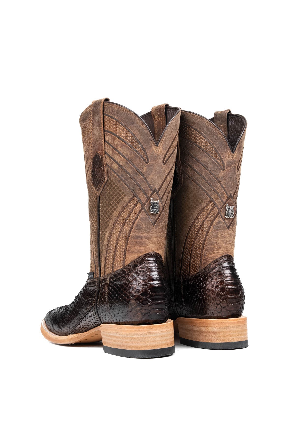 Monroe Python Exotic Square Toe Cowboy Boot