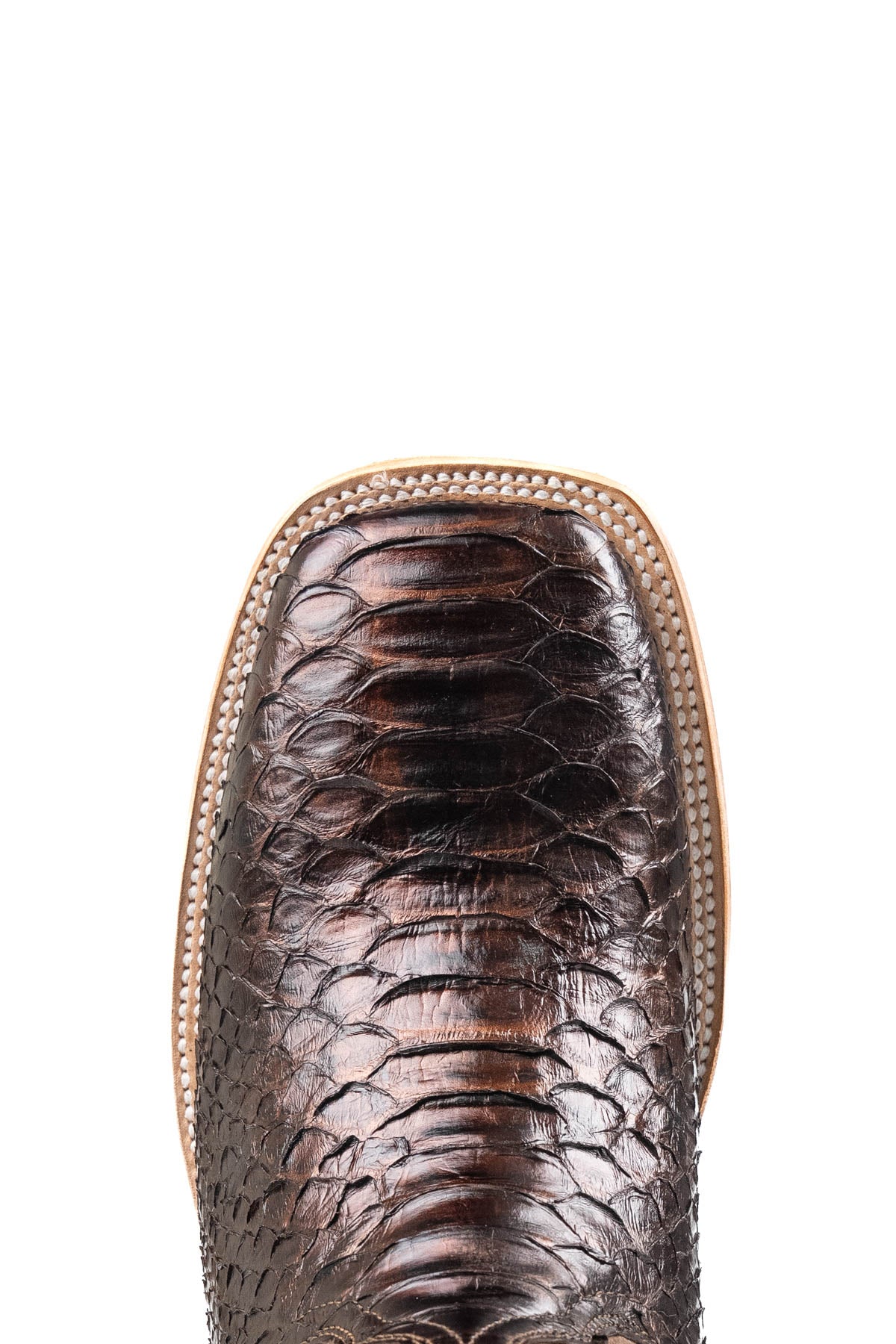 Monroe Python Exotic Square Toe Cowboy Boot