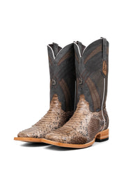 Monroe Python Exotic Square Toe Cowboy Boot