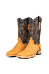 Bruce Matte Python Square Toe Cowboy Boot