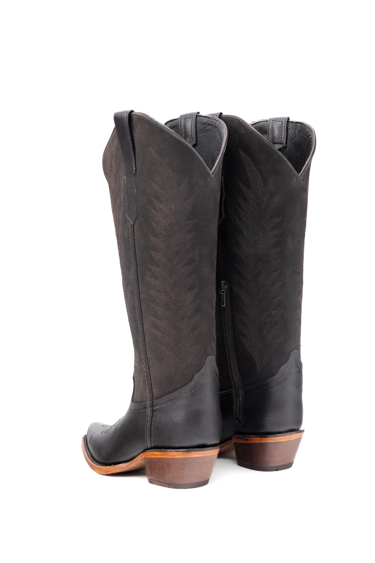 Sierra Midi Wide Calf Snip Toe Cowgirl Boot