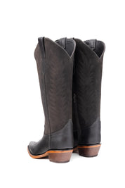 Sierra Midi Wide Calf Snip Toe Cowgirl Boot