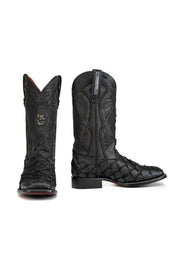 Pirarucu Limited Square Red Bottom Toe Cowboy Boot