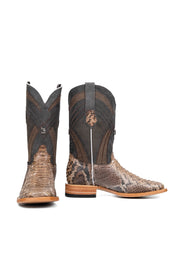 Monroe Python Exotic Square Toe Cowboy Boot
