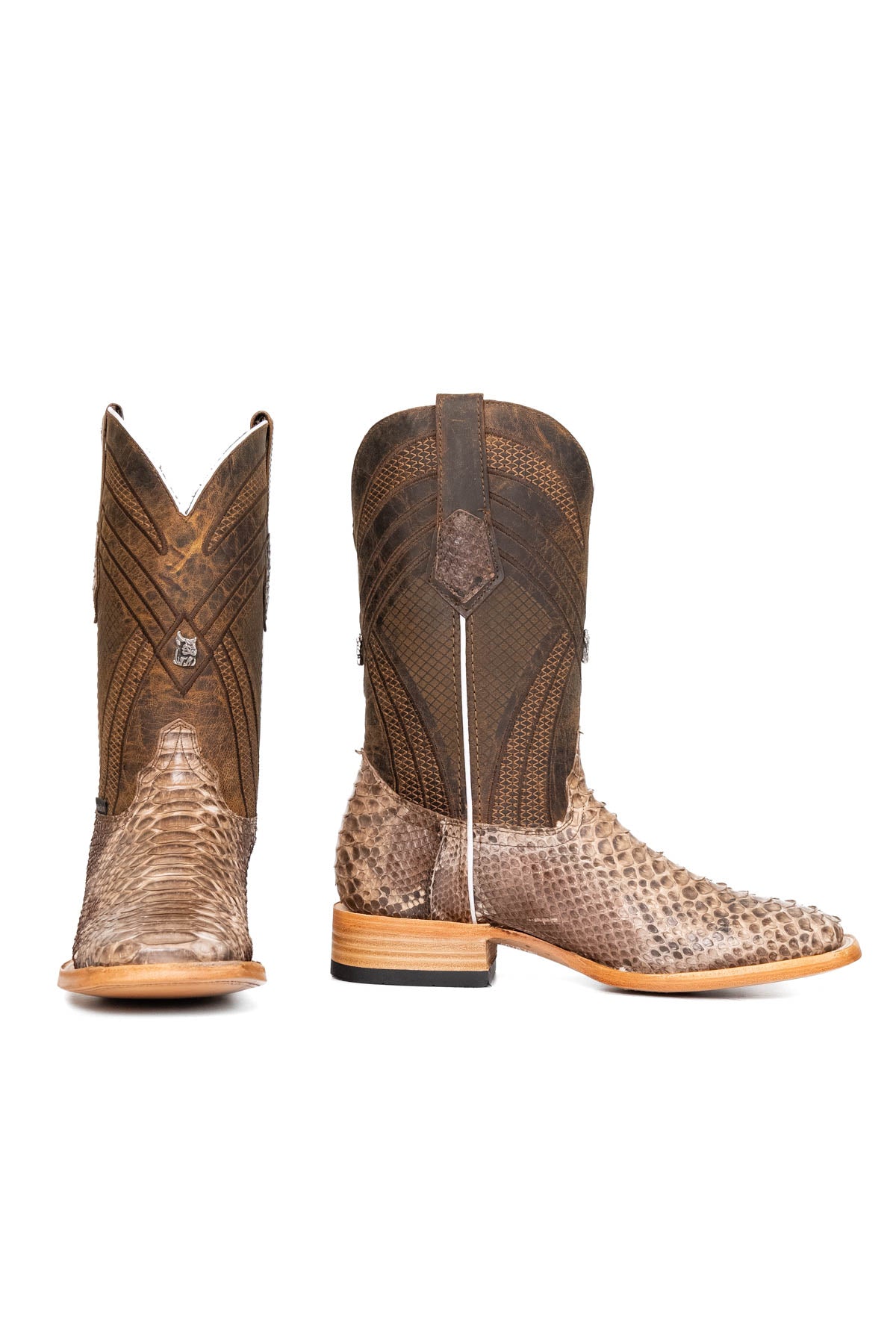 Monroe Python Square Toe Cowboy Boot