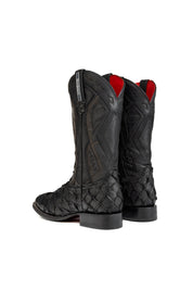 Pirarucu Limited Square Red Bottom Toe Cowboy Boot
