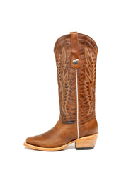 Abril Midi Frontier Toe Cowgirl Boot