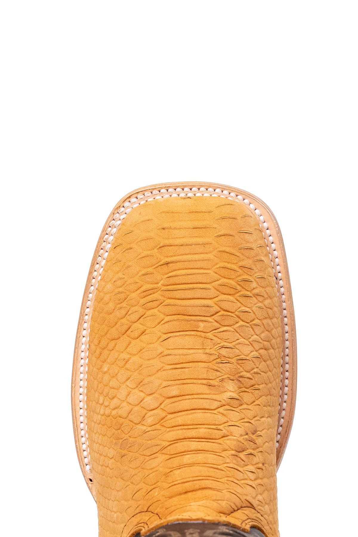 Bruce Matte Python Square Toe Cowboy Boot