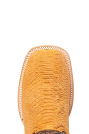 Bruce Matte Python Square Toe Cowboy Boot