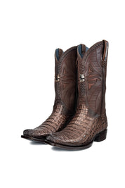 Caiman Belly Staterra Narrow Toe Cowboy Boot