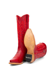 Beirut Alexa Midi Snip Toe Cowgirl Boot