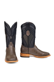 Monroe Gator Belly Square Toe Cowboy Boot