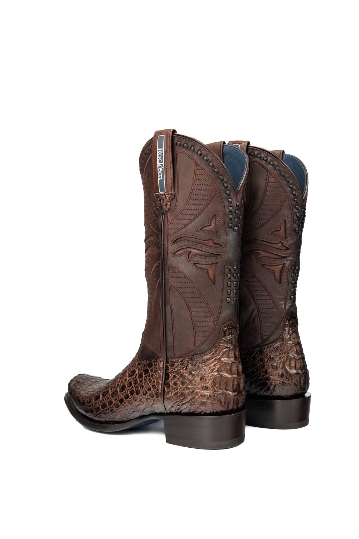 Caiman Belly Staterra Narrow Toe Cowboy Boot