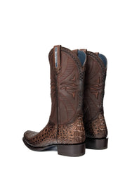 Caiman Belly Staterra Narrow Toe Cowboy Boot