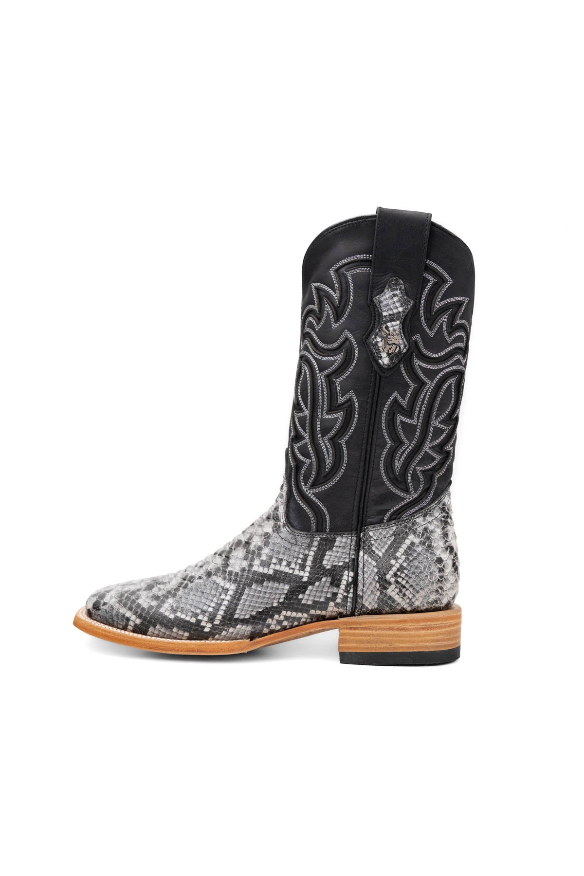 Bruce Python Square Toe Cowboy Boot