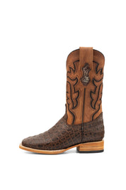 Bruce Hornback Youth Square Toe Cowboy Boot