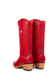 Beirut Alexa Midi Snip Toe Cowgirl Boot