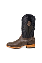 Monroe Gator Belly Square Toe Cowboy Boot