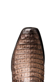 Caiman Belly Staterra Narrow Toe Cowboy Boot