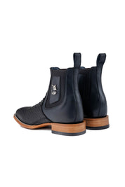 Python Wagner Square Toe Ankle Boot