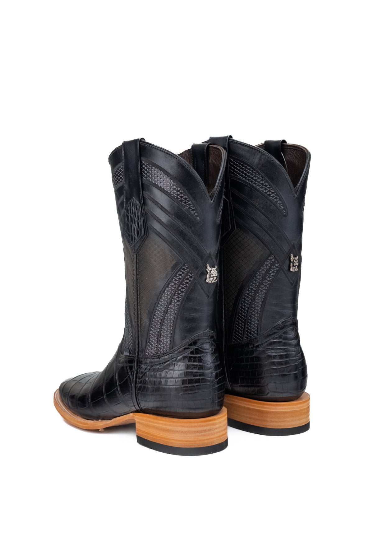 Monroe Gator Belly Square Toe Cowboy Boot
