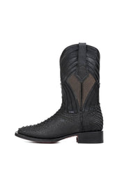 Monroe Python Red Bottom Square Toe Cowboy Boot