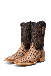 Bruce Hornback Square Toe Cowboy Boot