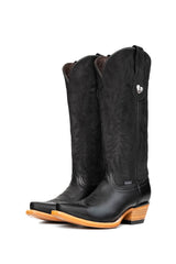 Camila Nobuck Midi Snip Toe Cowgirl Boot