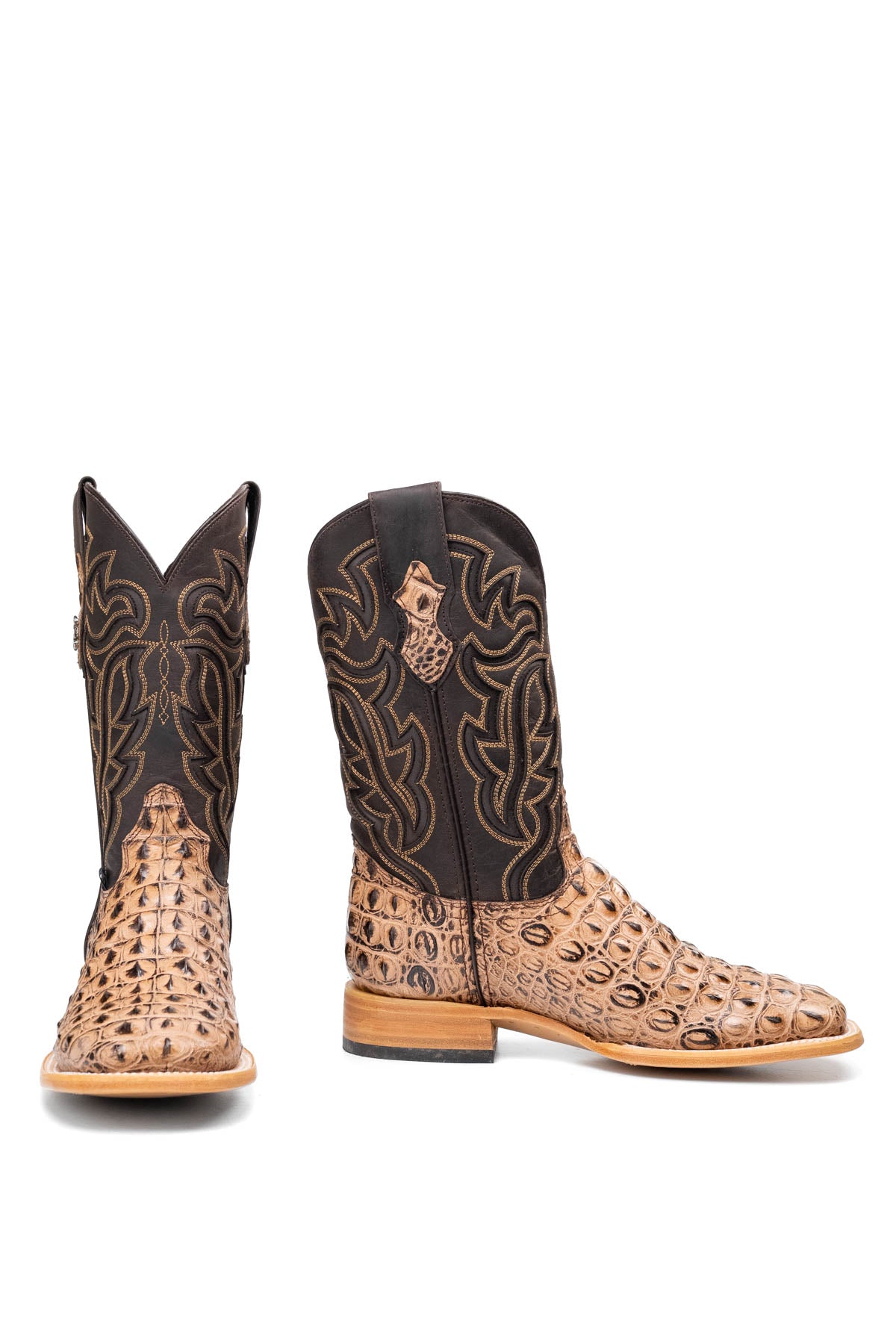 Bruce Hornback Square Toe Cowboy Boot