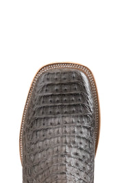 Monroe Caiman Hornback Square Toe Cowboy Boot