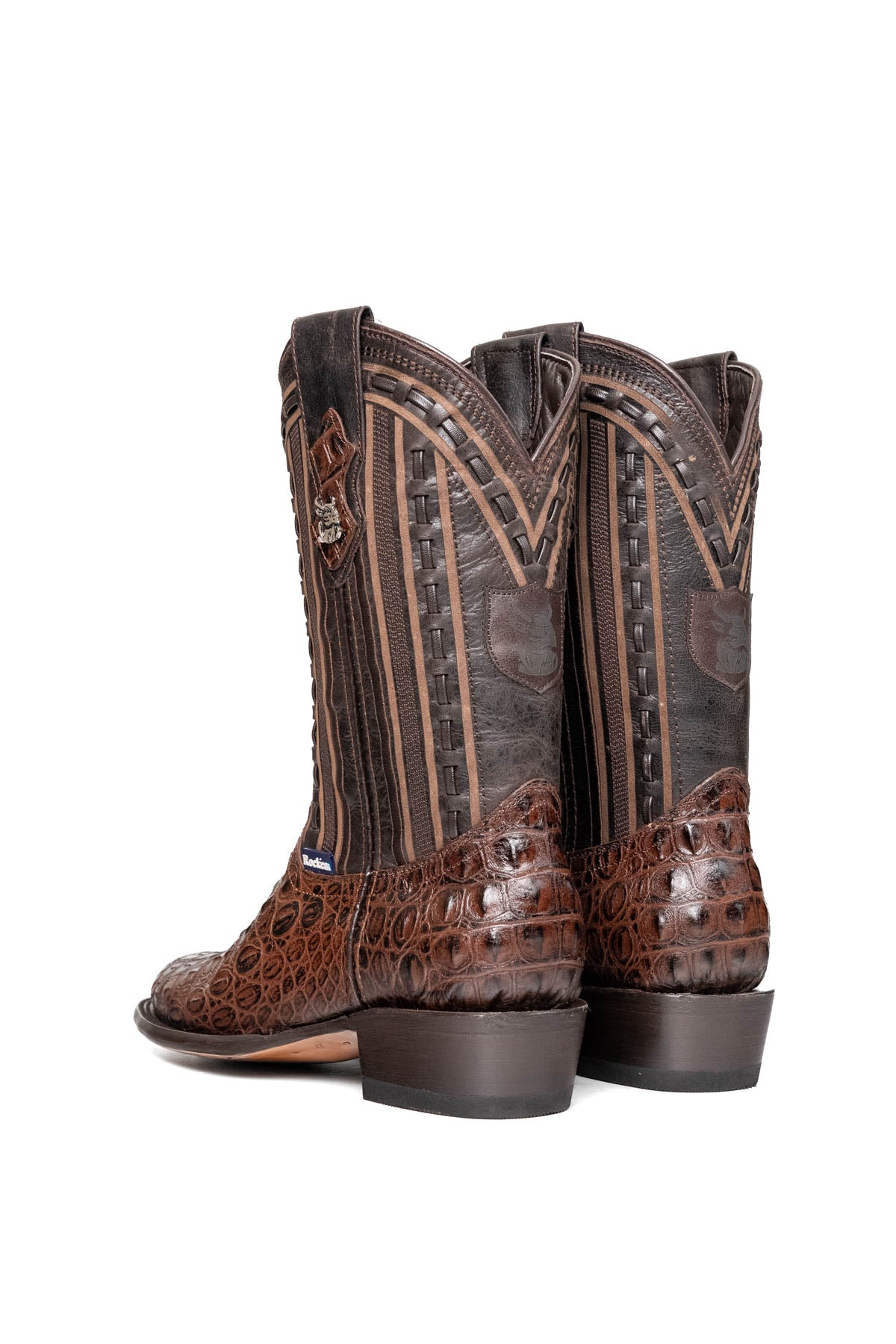 Brandon Hornback Round Toe Cowboy Boot