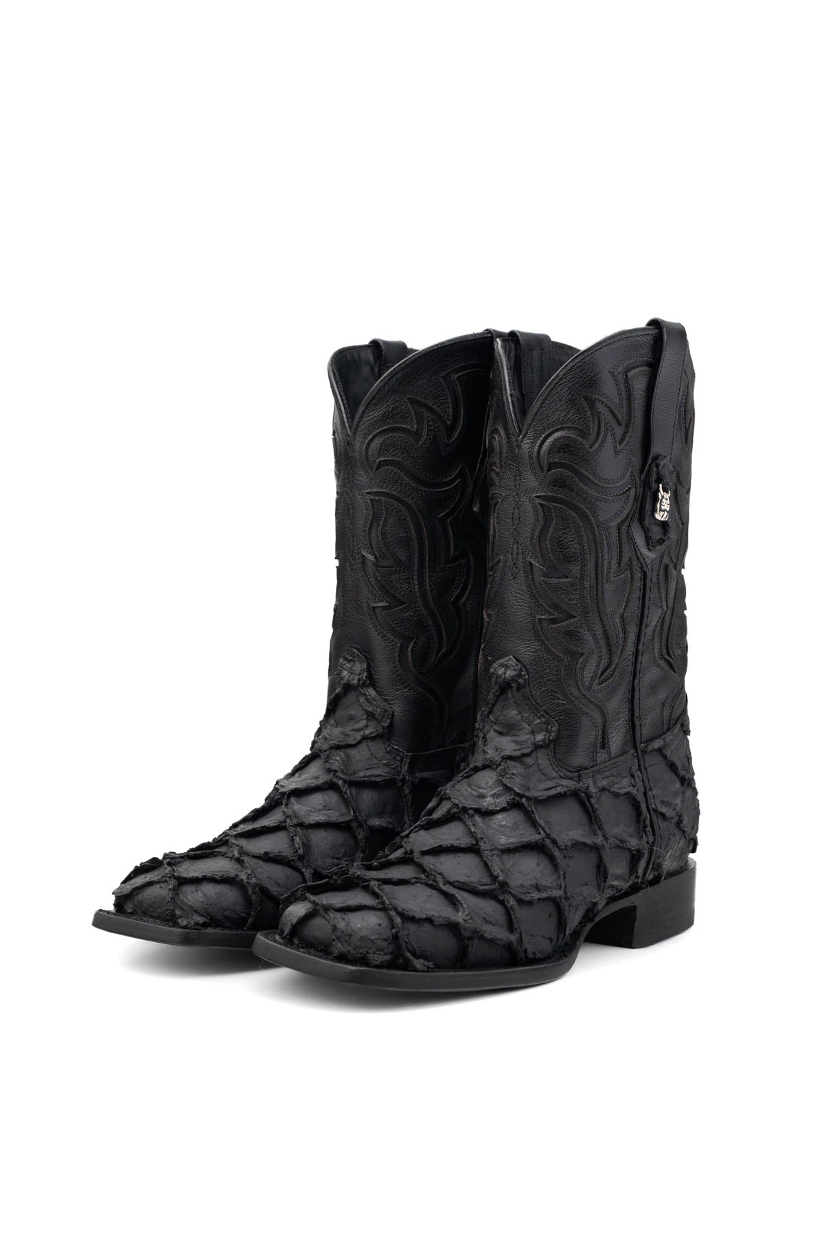 Bruce Shelby Pirarucu Square Toe Cowboy Boot