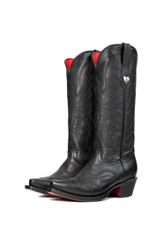 Madeline Midi Red Bottom Snip Toe Cowgirl Boot