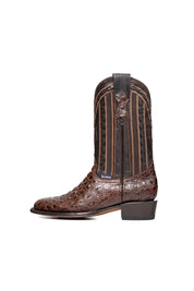 Brandon Hornback Round Toe Cowboy Boot