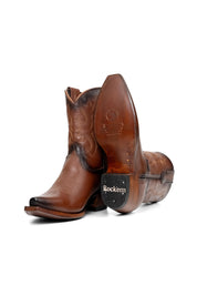 Claire Short Shaft Snip Toe Cowgirl Boot
