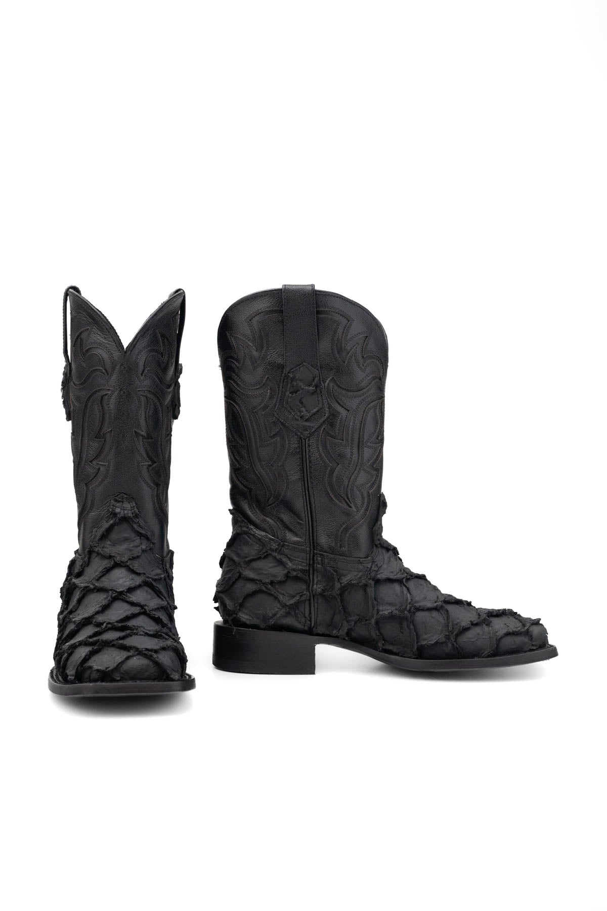 Bruce Shelby Pirarucu Square Toe Cowboy Boot