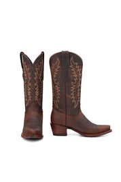 Bailey Ebano Snip Toe Cowgirl Boot