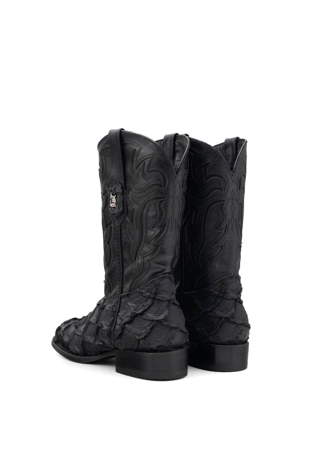 Bruce Shelby Pirarucu Square Toe Cowboy Boot