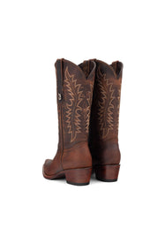 Bailey Ebano Snip Toe Cowgirl Boot