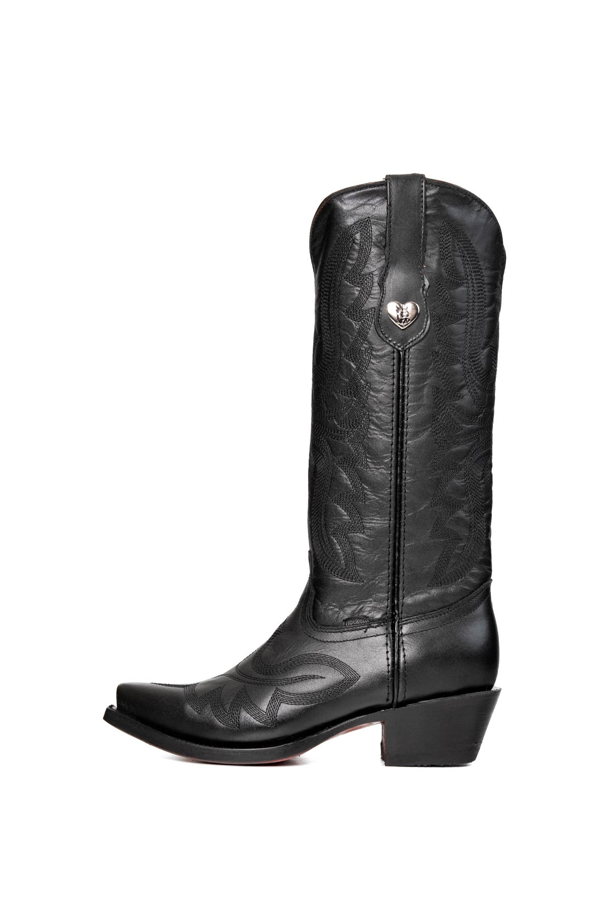 Madeline Midi Red Bottom Snip Toe Cowgirl Boot
